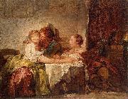 The Captured Kiss, the Hermitage, St. Petersburg Jean-Honore Fragonard